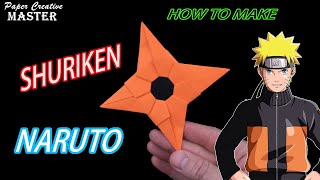 How to make a Naruto shuriken out of paper