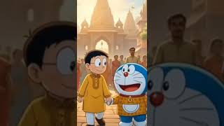 Doremon in Kashi Vishwanath temple 🕉️Fanmade | Respectful content#trending#viral#doraemon #nobita