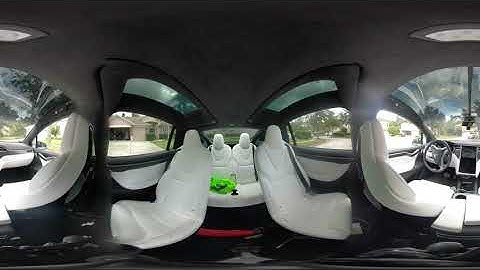 360 video from the inside - Tesla Smart Summon V10