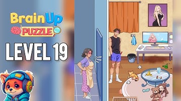 Brain Up Drama Puzzle – Level 19 help him cover up before his mom finds out Walkthrough Solutions