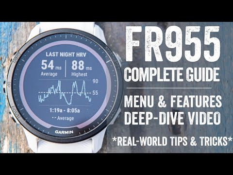 Garmin Forerunner 955 Complete Beginners Guide & Features Overview