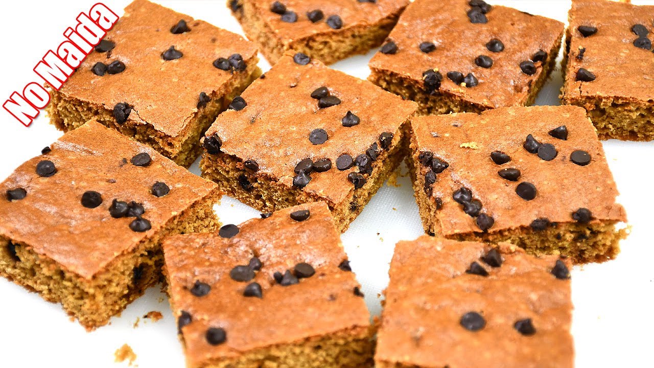 😱👌மைதா இல்லாமல் பேக்கரி ஸ்டைல் கோதுமை குக்கி பார்ஸ் -Easy Tasty Bakery Style Wheat Flour Cookie Bars