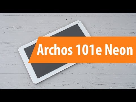 Распаковка Archos 101e Neon / Unboxing Archos 101e Neon