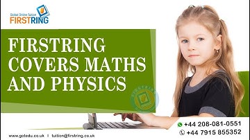 how to become a genius in maths and physics |online tutoring| Firstring | Global | Online | Tuition|