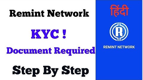 Remint Network KYC Process | Document Required In Remint Network | Latest Updates Of Remint Network