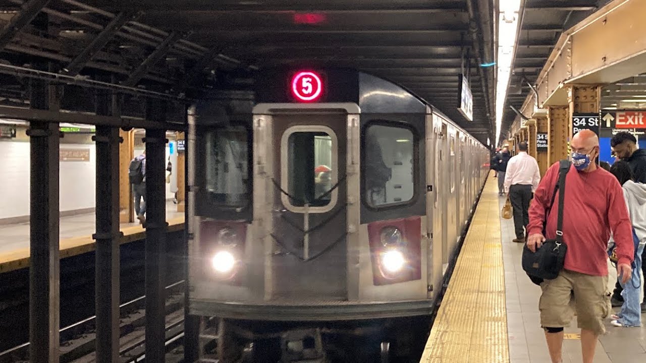 (1) (2) (3) (5) (A) (C) (E) Train Action At 34th Street-Penn station