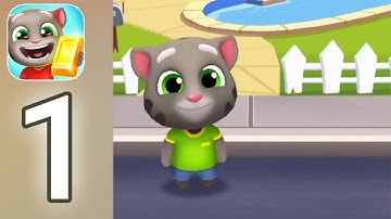 Talking Tom Gold Run - Gameplay Walkthrough Part 1 - Basic Tom (iOS, Android)