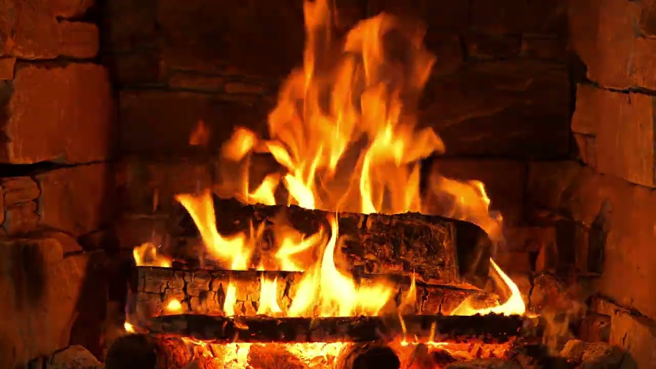 Şömine Ateşi 10 saat