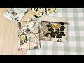 Easy cut  fold ephemera holder  single sided paper  tutorial