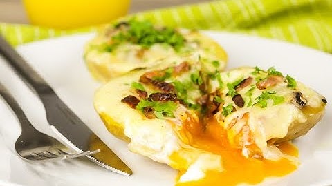 Full English Breakfast Baked Potato