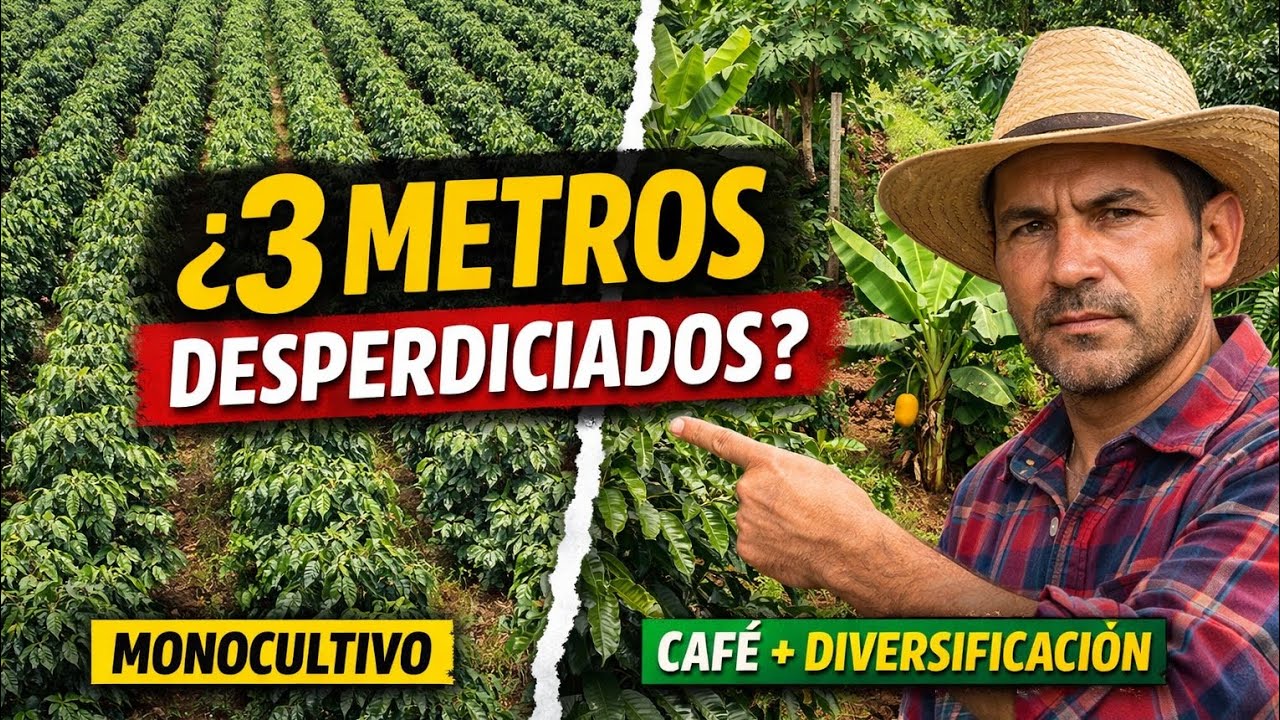 Café y Diversificación en la Misma Hectárea? Así Se Produce Más y Se Reduce el Riesgo