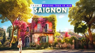 Saignon, France: A Breathtaking Walking Tour in Stunning 4K60 HDR | European Walking Tours