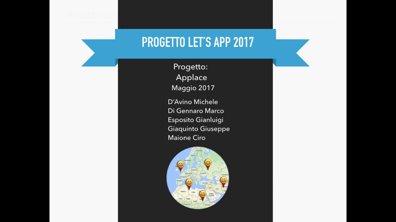 Applace || Presentazione progetto LetsApp
