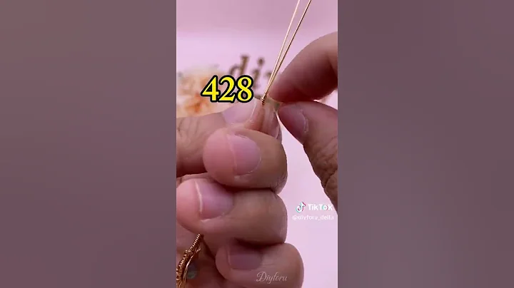 How to Make Ring N°428 | Step-by-Step Guide by DIYforu_Della_EU