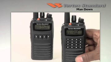 Vertex Standard Feature Demo: Man Down Emergency Alert