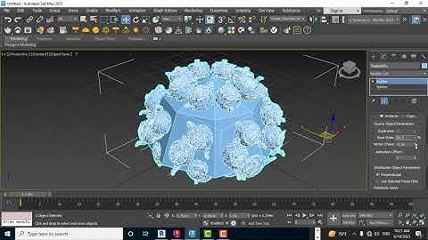 Scatter in 3ds Max 2023