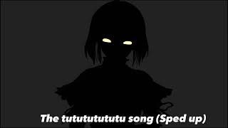 The tutututututu song (Sped up) Resimi