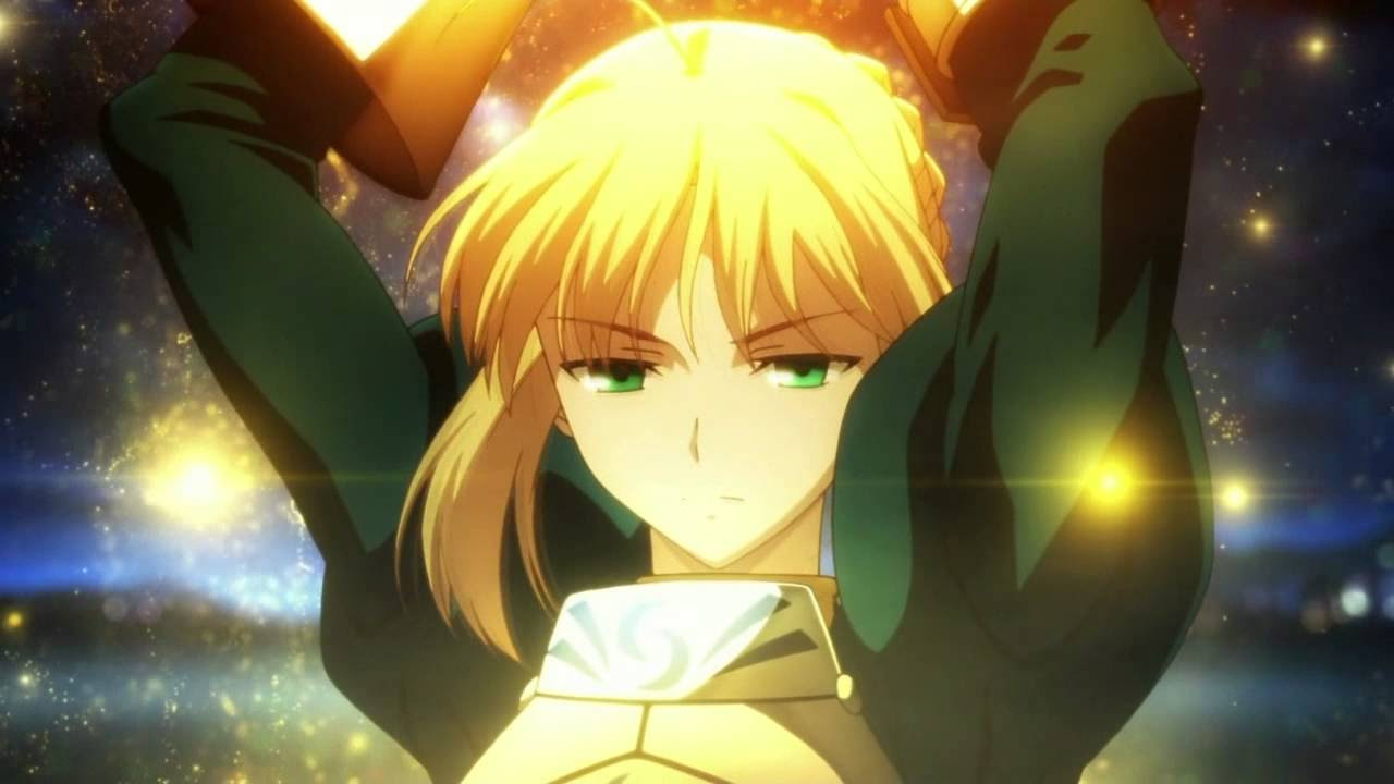 FateZero Saber Excalibur Scene