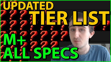 Tier List UPDATED! All 36 Specs in Mythic Plus [Patch 8.2.5]