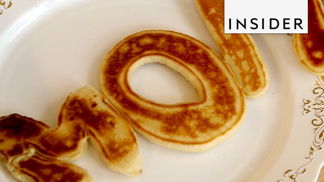 Personalized Pancakes With The Pancake Pen 