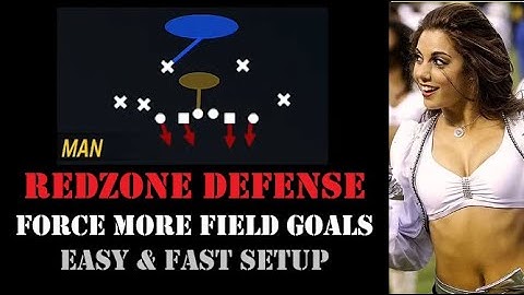 MORE THAN THE META   MADDEN DEFENSE TIP   LOCK DOWN REDZONE DEFENSE   SUPER EASY SETUP