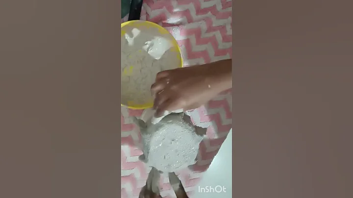 How to make Flowerpot with Cement using old Clothes or Towels | DIY