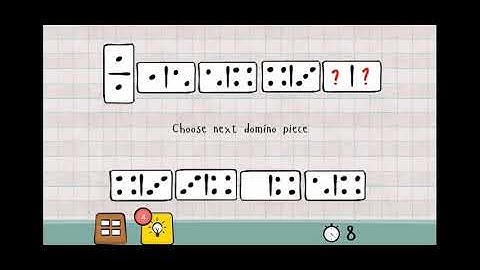 Logic Master 1 - Mind Twist Level 59 Solution | Choose next domino piece