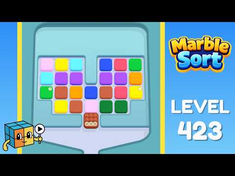 Marble Sort level 423 walkthrough video cover