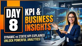 Day 8 – KPI & Business Insights | Excel for Data Analytics