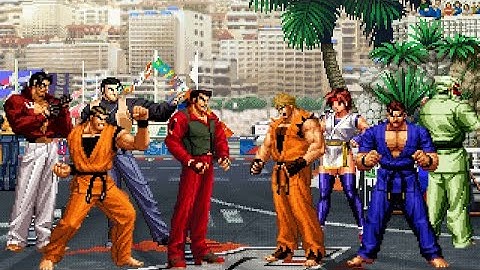 [KOF Mugen] Memorial | Robert Team vs Art of Fighting Team [ 4vs4 ]