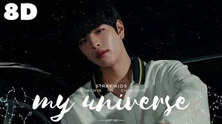 🌌8D STRAY KIDS - MY UNIVERSE SEUNGMIN, I.N ft. CHANGBIN| WEAR HEADPHONES 🎧