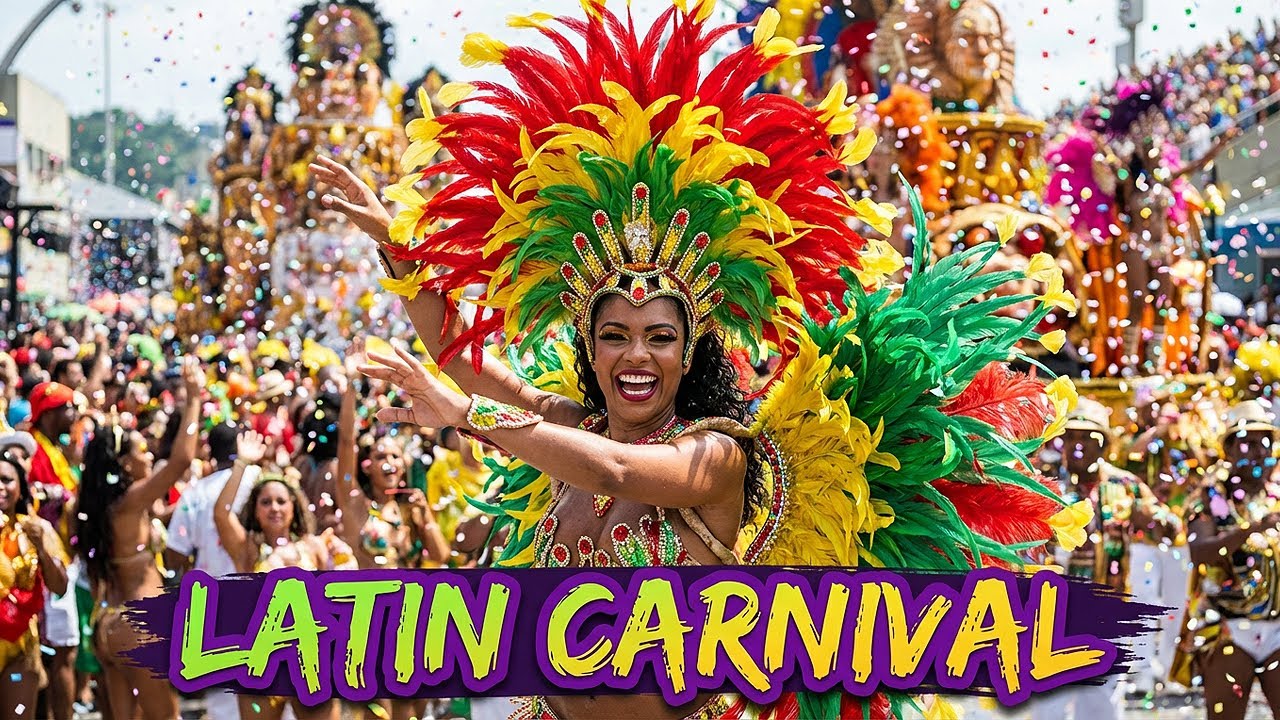 Reggaeton Carnival Party 2026 🎭 Rio Vibe Latin Hits | Epic Dancehall Mix