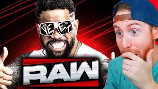 JEY USO IS GOING TO WRESTLEMANIA - WWE RAW Live Stream February 3rd 2025 @conman167
