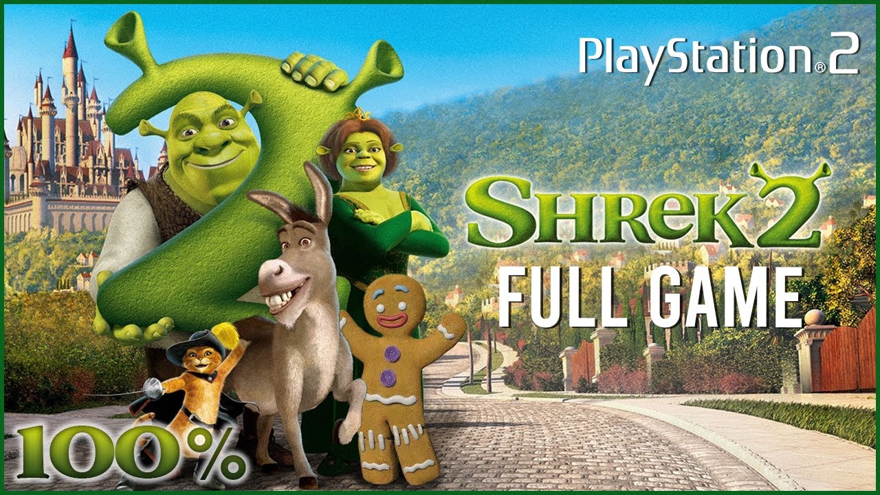 Shrek 2 Sony PS2 Video Game Playstation 2 - Tested