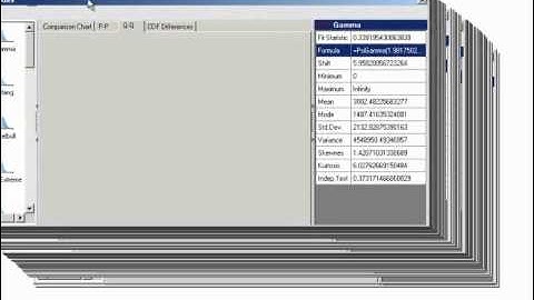 Excel simulation Show-Down II - Distribution Fitting Tutorial RiskSolver Pro 4.0 (Part 4/4)