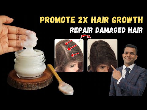 Promote 2X Hair Growth And Repair Damaged Hair - DIY Hair Mask