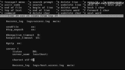 Веб-сервер на FreeBSD ч.2 Nginx + PHP / FreeBSD web-server Nginx + PHP (p.2)