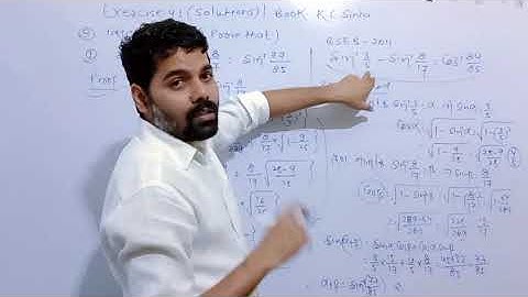 Inverse Trigonometric Functions- 04 | K.C.Sinha | Ex- 4.1 | Q.No. 8.  (i) to (xi) | Solutions