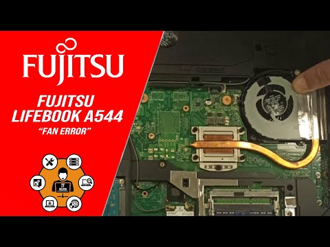 Fujitsu Siemens Lifebook A544 FAN ERROR