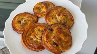 French Pastry at home! Pain aux Raisins with custard better then bakery