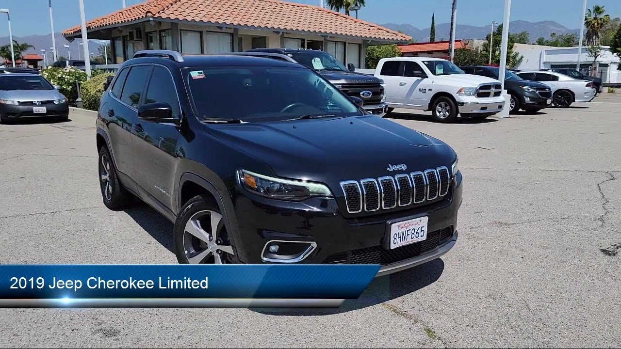2019 Jeep Cherokee Limited Van Nuys San Fernando Valencia Los Angeles Glendale