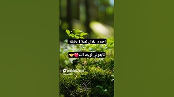 قرآن كريم بصوت الشيخ ماهر المعيقلي #اكسبلور #المصحف #تيك_توك #nature #الرحمن #لايك #قرآن #راحة_نفسية