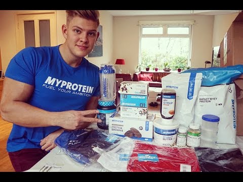 MyProtein Unboxing and Discount Codes