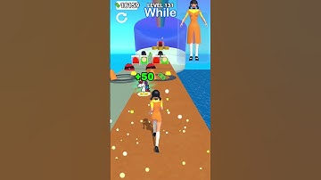 Squid Game Queen Makeover Challenge 👑🔥 Niveau 131 #Shorts