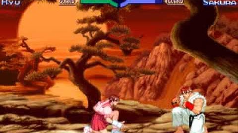 SFA3 - Ryu (A-ism) vs Sakura (V-ism)