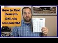 How to Find Items to Sell on Amazon FBA - My Thought Process