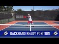 BE BACKHAND READY AT THE KITCHEN! A Pickleball tip with Miguel Enciso