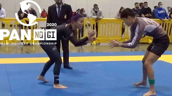 Alex Enriquez VS Kathleen Egan / Pan NoGi Champion...