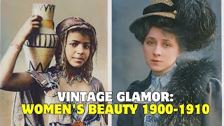 Vintage photos of 1900s beauties brought to life