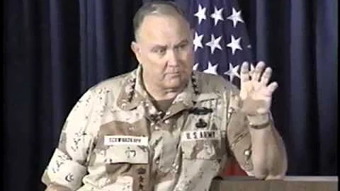 Gen. Schwarzkopf's Famed News Conference - DayDayNews